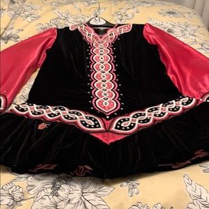 Custom made Irish dancing solo dress